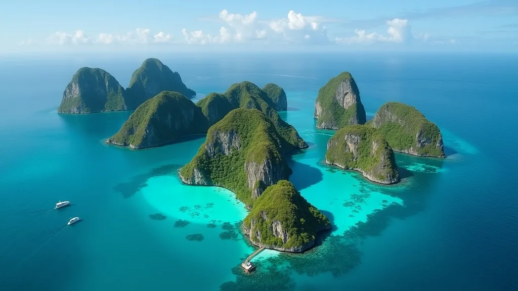 Reaching Wayag by Luxury Yacht Charter
